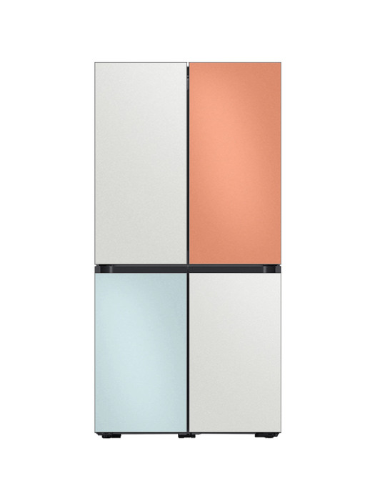 인증점 비스포크 키친핏 냉장고 RF60B91C3AP 오더메이드 메탈