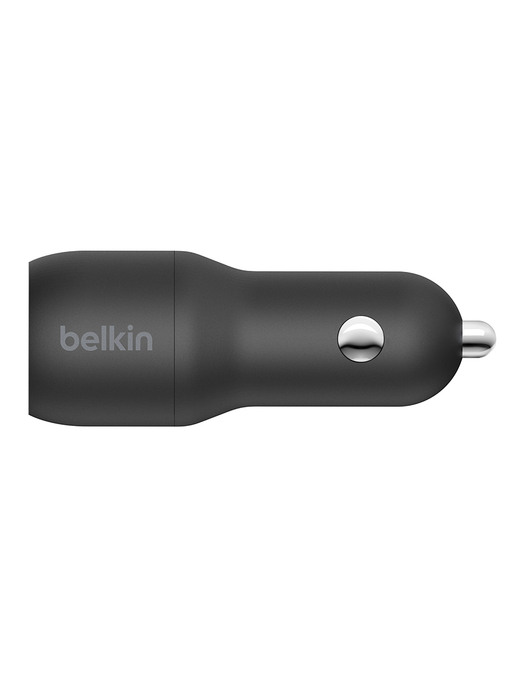 벨킨 부스트업 24W 듀얼 USB A 차량용 충전기 시거잭 CCB001bt
