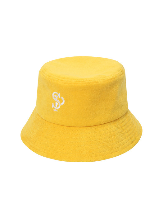 (UNI) Guadeloupe Terry Bucket Hat_Yellow