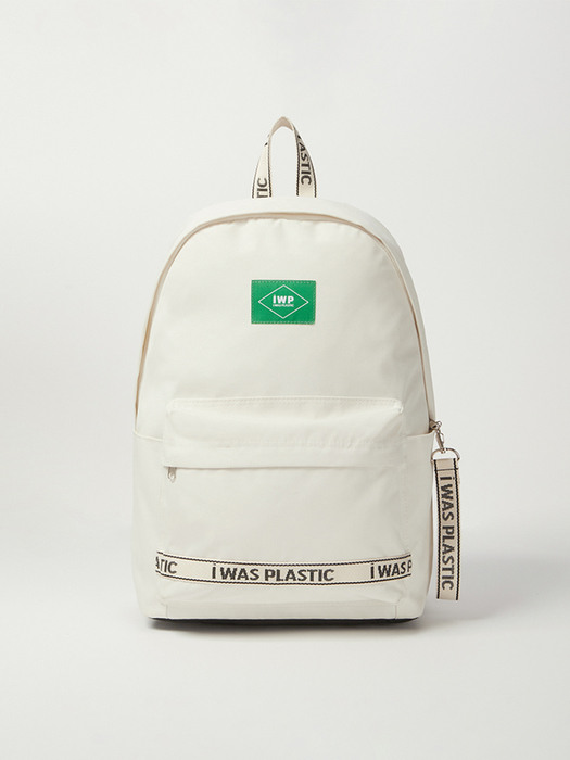 ECO BACKPACK GREEN LABEL(ivory)
