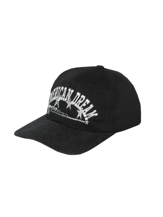 STAR BALL CAP [BLACK]