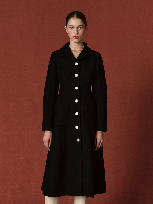 TWH COLLAR BUTTON CLASSIC DRESS BLACK