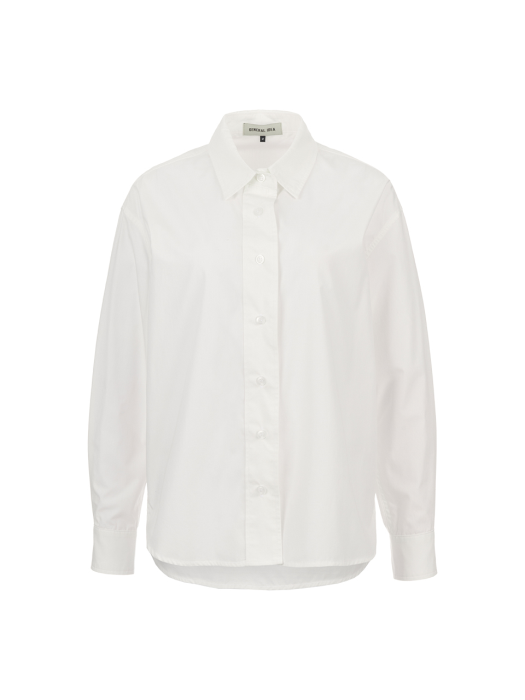 UNISEX 프렌치 루즈핏 셔츠 [WHITE] / SBC1U03001