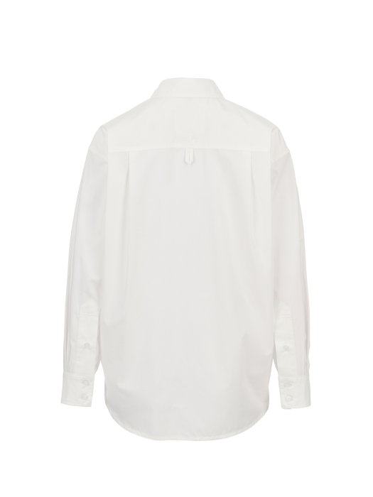 UNISEX 프렌치 루즈핏 셔츠 [WHITE] / SBC1U03001