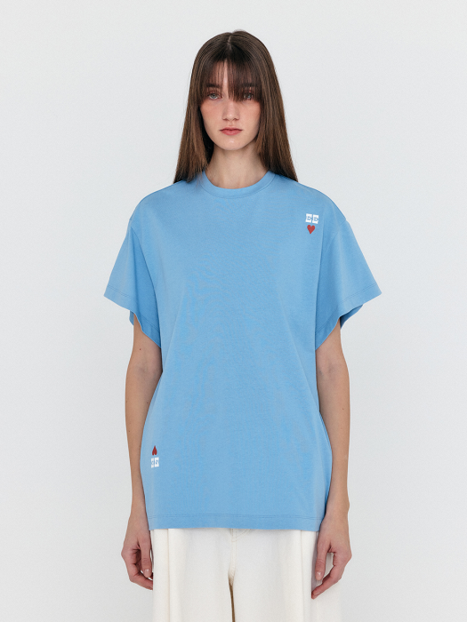 WICKY Graphic T-Shirt - Sky Blue
