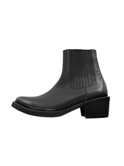 LMMM RAISE TOE BOOTS BLACK