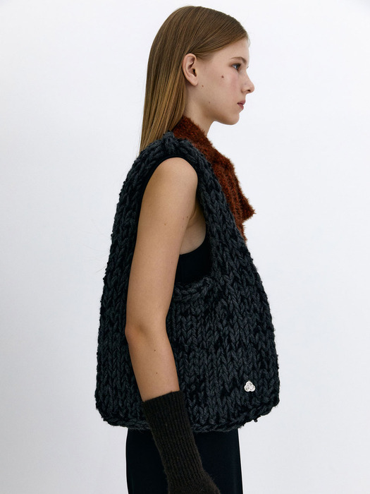 Big knitted : Woolly gray