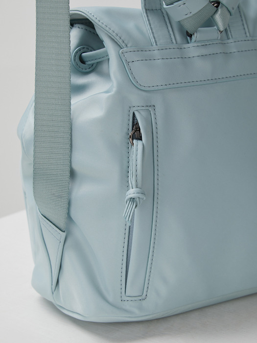Nylon backpack(Dust mint)
