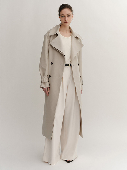 Thyone Trench Coat Beige