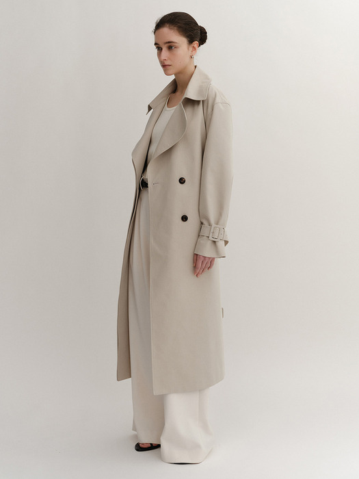 Thyone Trench Coat Beige