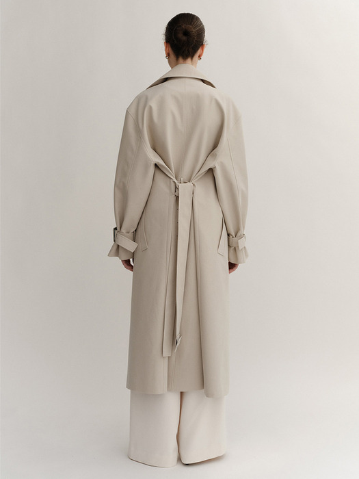 Thyone Trench Coat Beige