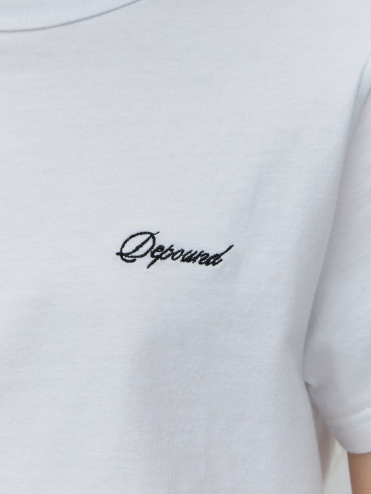 logo standard t-shirt - ivory