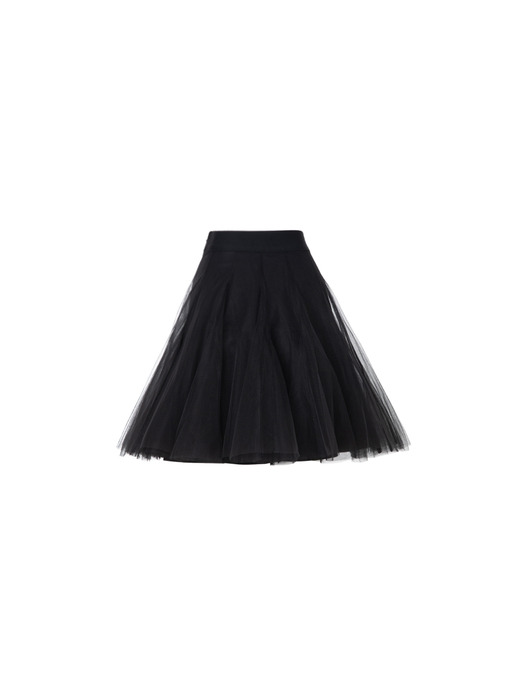 Etoile Banding Sha Mini Skirt (Black)