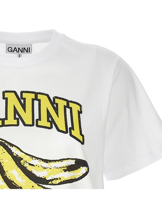 24SS 바나나 프린팅 로고 티셔츠 T3861 151