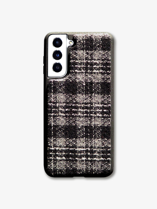 TEXTILE PHONE CASE [BLACK]