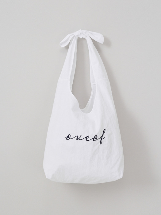 oveof logo daily bag_white