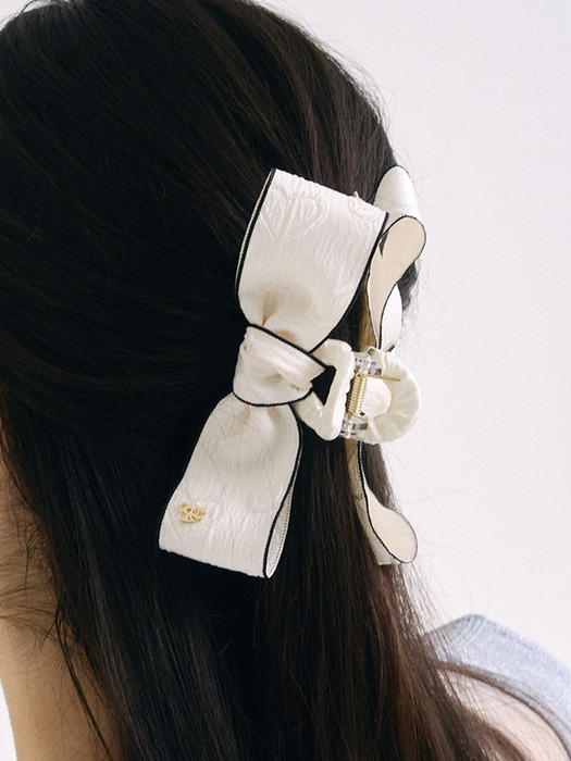 HSU014 Romantic ribbon hair clip