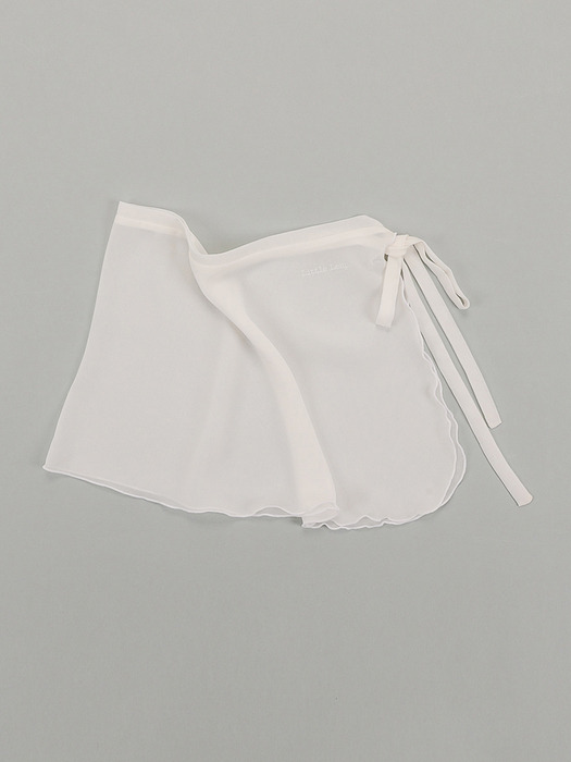 ballet wrap skirt_pure