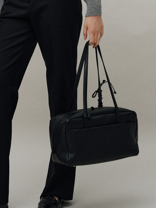 Pocket shoulder bag (Black)