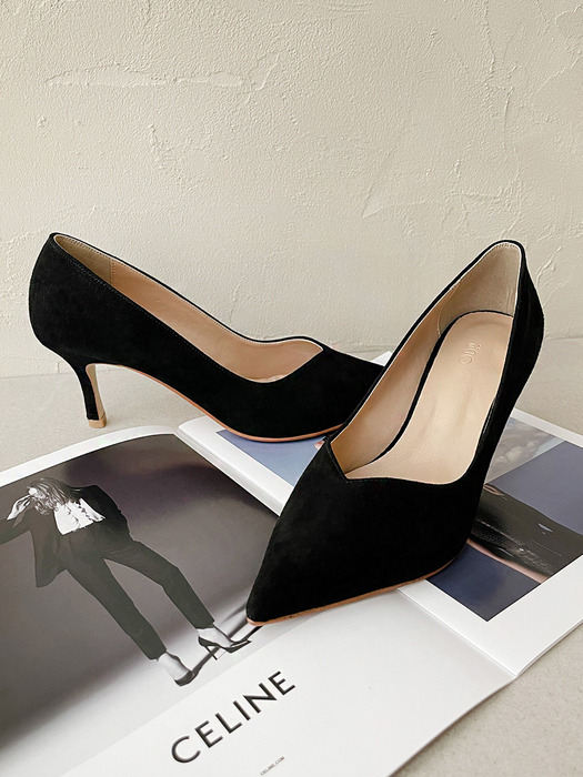 V-Classic Pumps_Black 5/6/7/8/9/10cm OUD20114-2