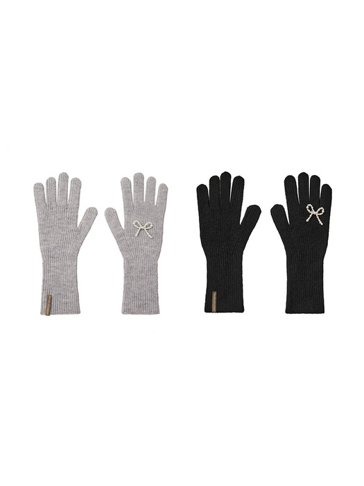 Ribbon Pearl Gloves_VH249OAC005M