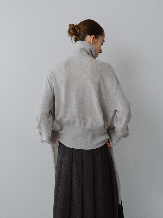 TFW MERINO WOOL TIE TURTLENECK KNIT TOP _3COLORS