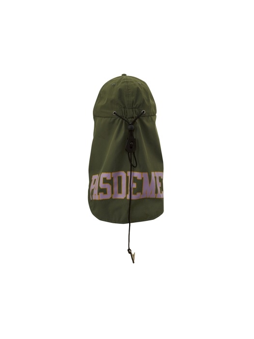 COLLEGE FISHING HAT-ARMY GREEN