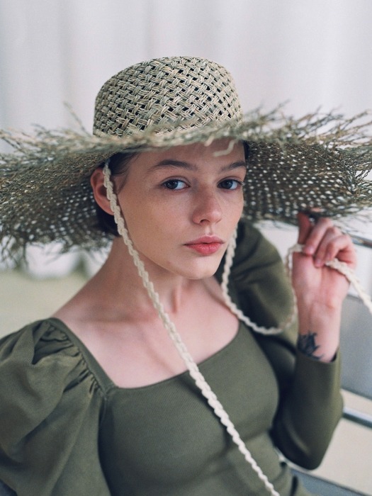 SEAGRASS BOATER HAT