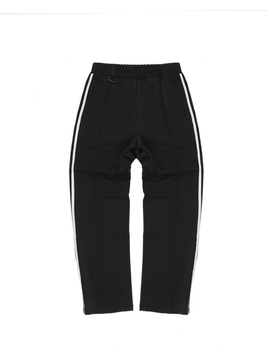side band point black training pants