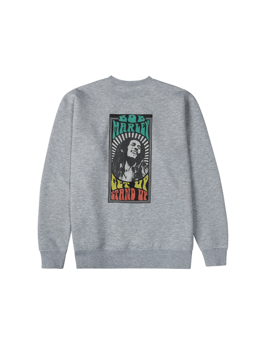 BM GET UP STAND UP SWEATSHIRT GY (BRENT1913)