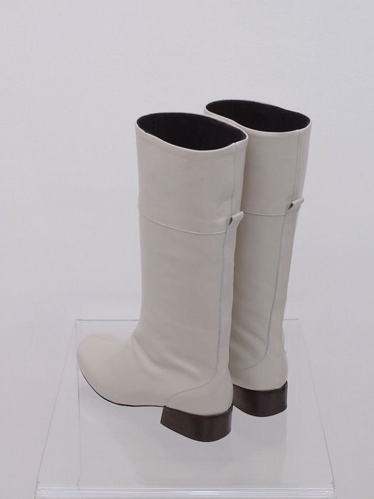 Classical riding boots Cream Oil