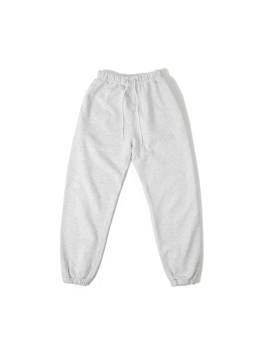 V.S.C SWEAT PANTS_1% MELANGE GRAY