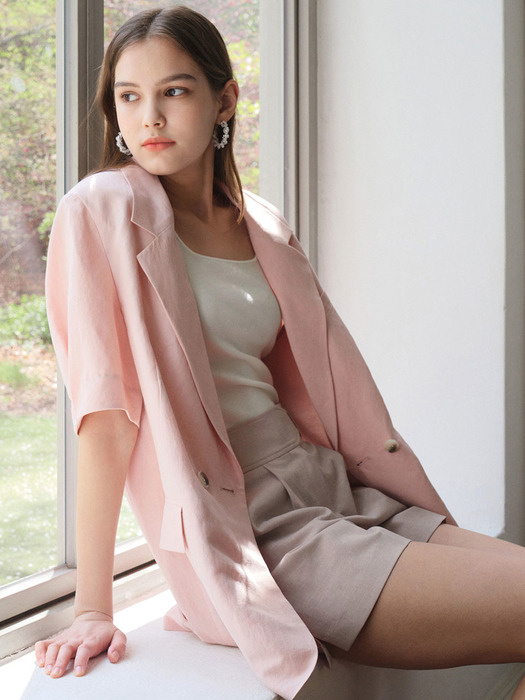 Linen over jacket SW0MJ003-72