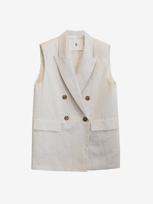 DOUBLE BUTTON VEST