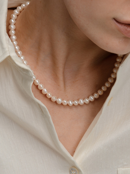 Natural Pearl Necklace_VH24NNNE104M