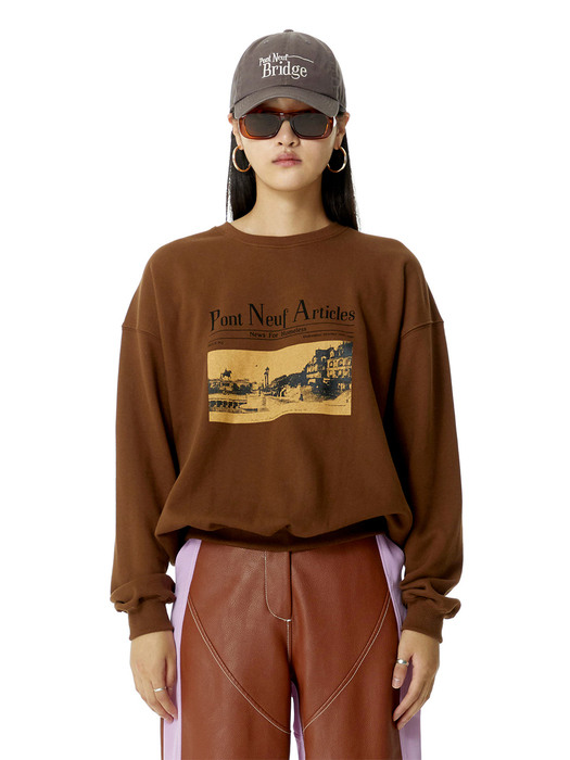 Pont Neuf Pullover Brown