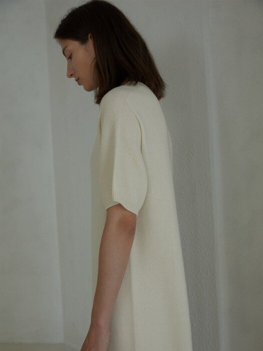 BAGLE KNIT DRESS (MILK)