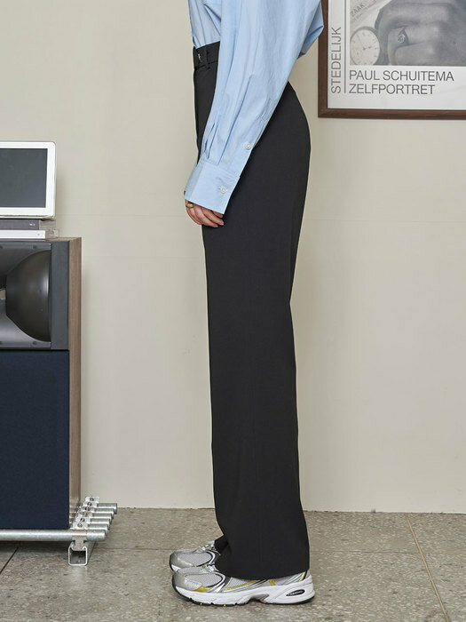 SIPT7023 Long Wide Slacks_Black