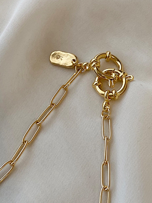 Surgical Chain Necklace / Maskstrap 이니셜(알파벳) 각인 마스크줄