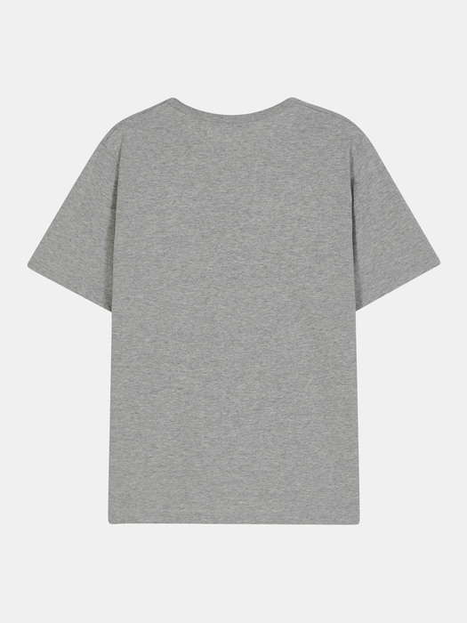short sleeve logo t-shirts (grey)