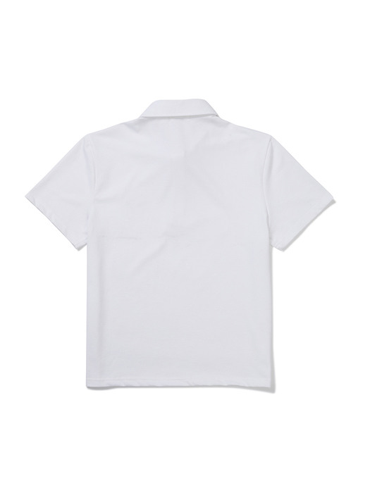 Club Pique T-Shirt White