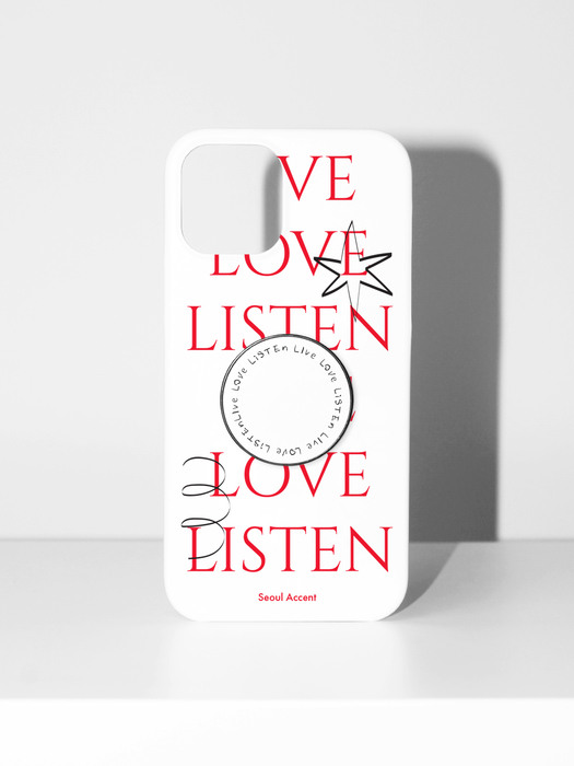 커스텀 | Live Love Listen Case & Tok