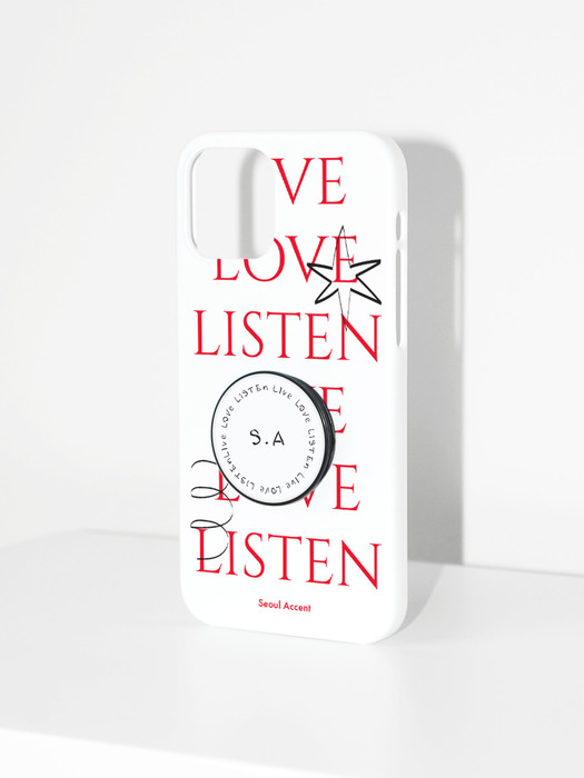 커스텀 | Live Love Listen Case & Tok