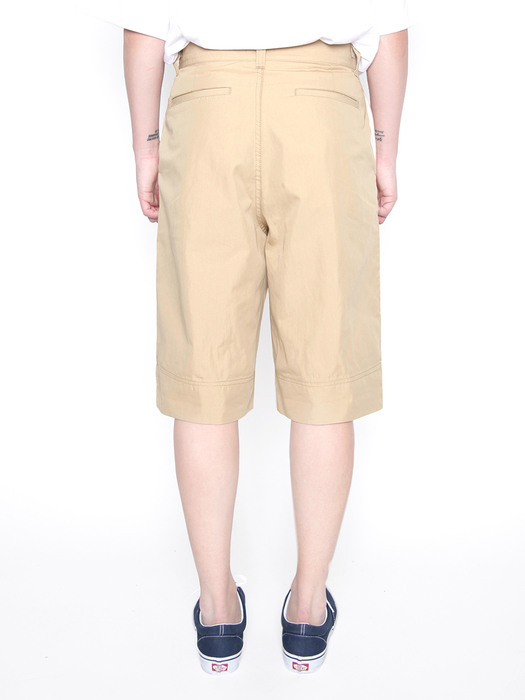 pnv016_soft mood cargo shorts (beige)
