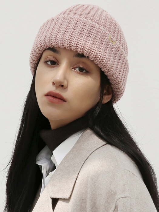 CLOUD BEANIE / BOLD ALPACA / I PINK