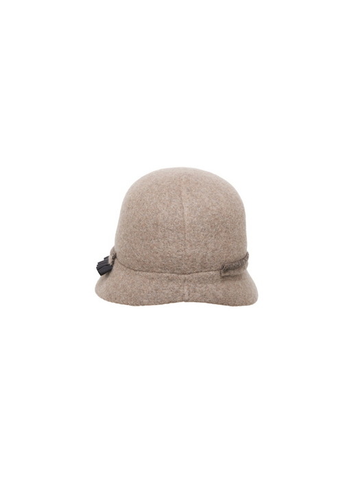 Frill cloche - Beige