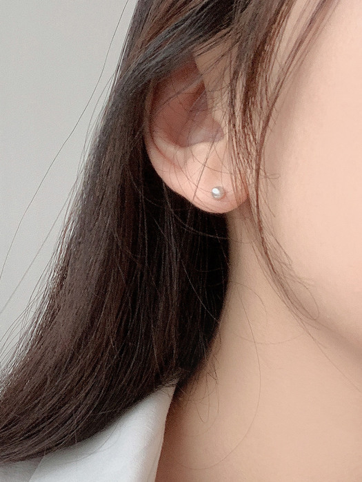 E275_Basic ball 4mm/5mm Earring