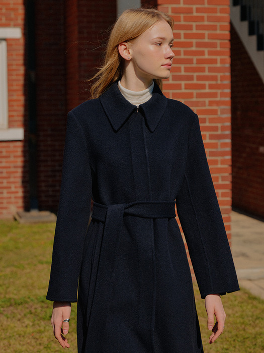 [단독]STAN HANDMADE COAT_NAVY