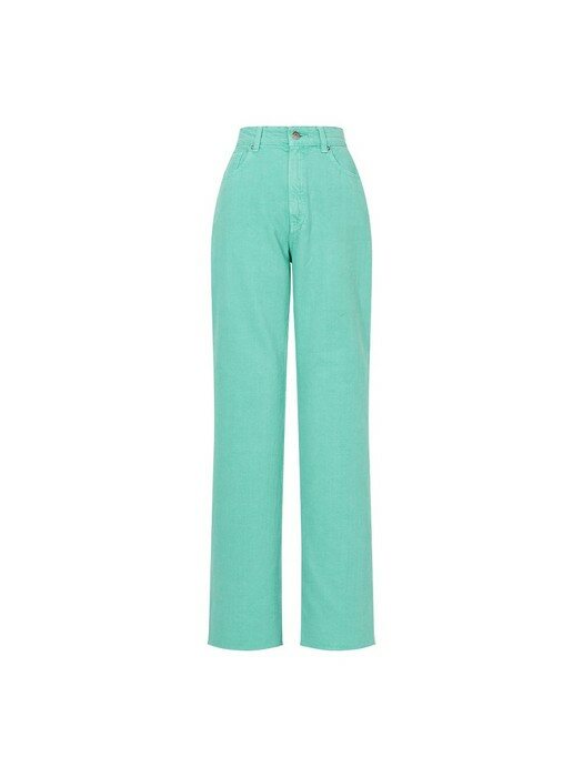 와이드 핏 데님 팬츠WIDE FIT DENIM PANTS_GREEN