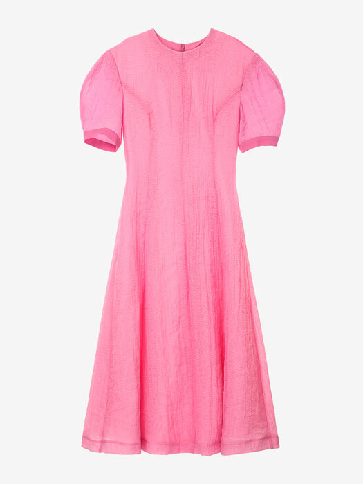 [N]POSITANO Bishop short sleeve dress (Pink)